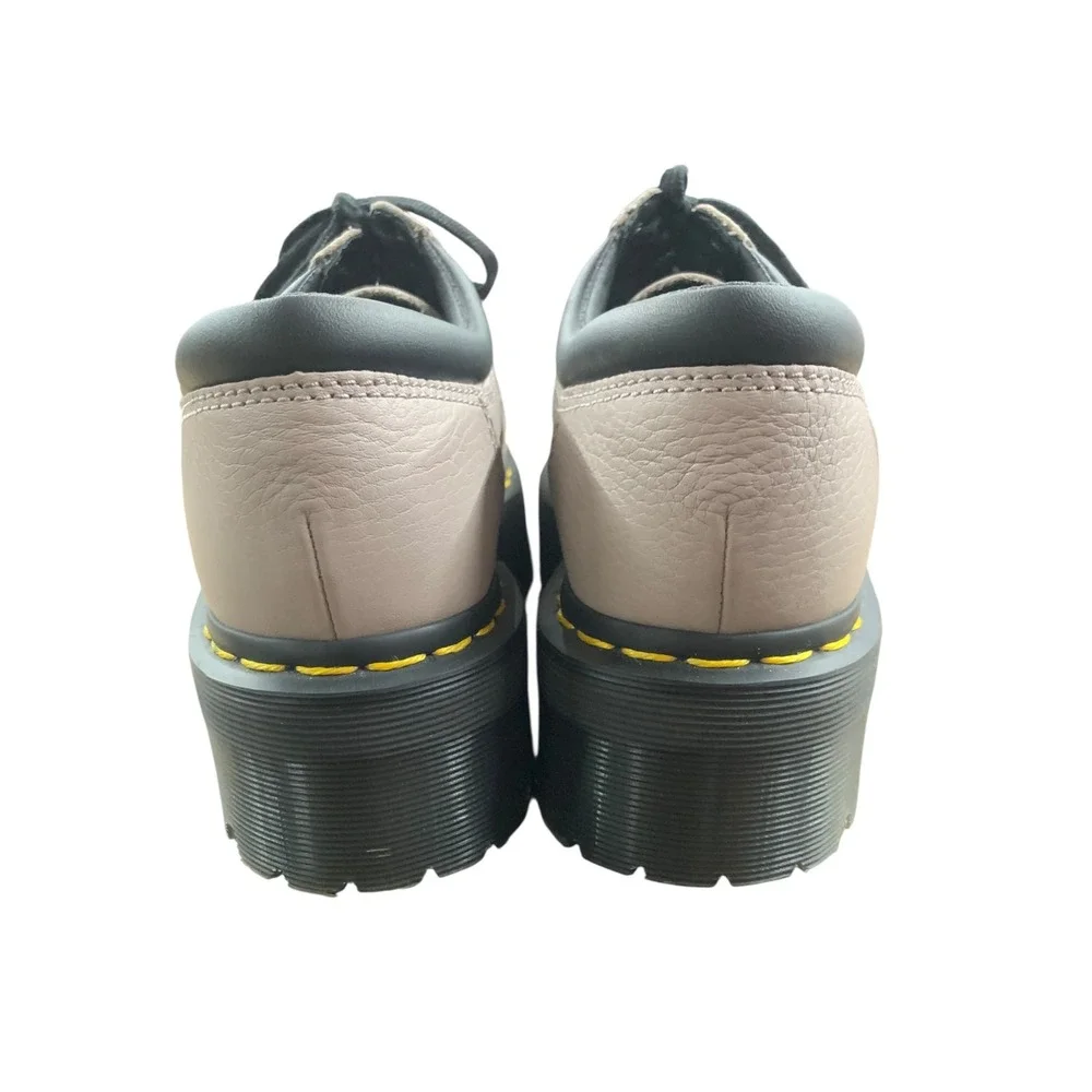 Dr.‎ Martens 1461 Quad Platform Leather Oxford Shoes Women's Size 8